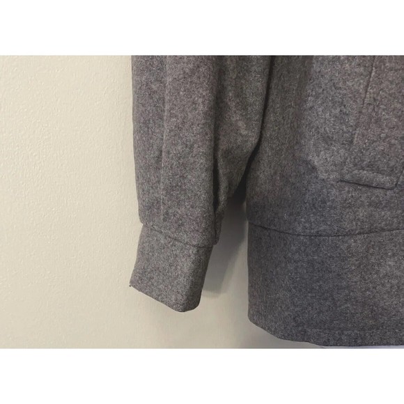 PRINGLE of SCOTLAND Vintage Gray Wool Cashmere Blend Jacket Womens Size 6 - Picture 2 of 8